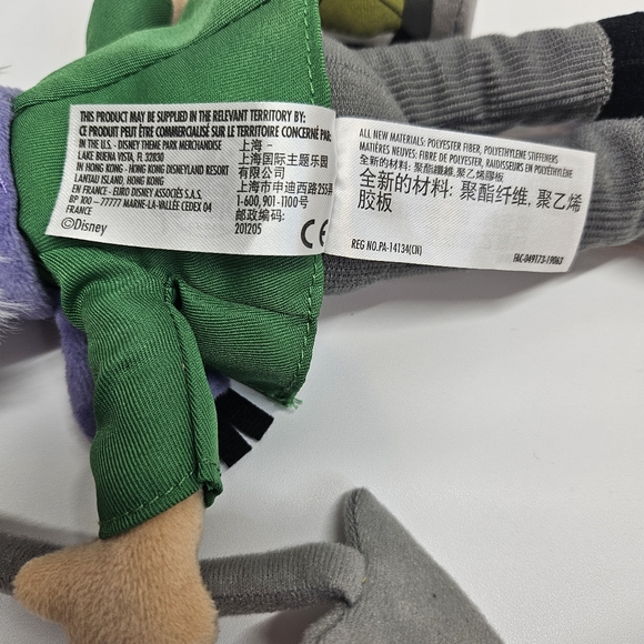 Disney Parks Limited Edition Haunted Mansion Grave Keeper 12" Plush Doll Toy - Picture 4 of 4